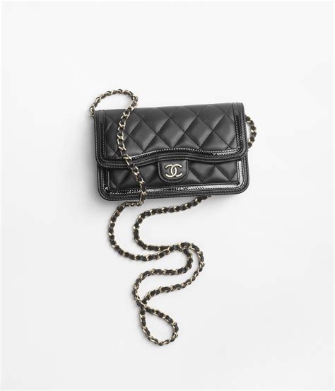 chanel flap phone holder